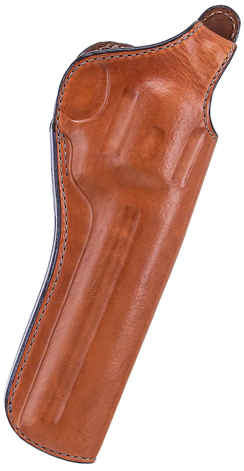 Bianchi 111 Cyclone OWB Holster Size 03 Tan Leather Belt Loop Right Hand Fits S&W K-Frame 4" Barrel
