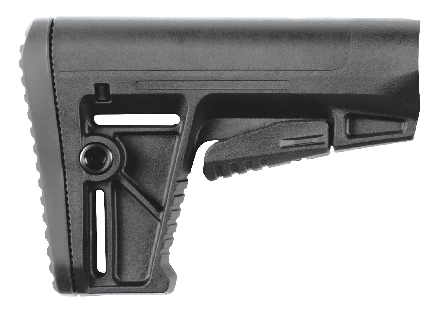 Kriss USA DADS150BL00 DS150 Black Synthetic Stock for AR-15 Mil-Spec Buffer Tube