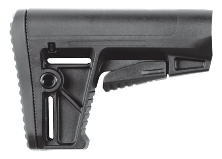 Kriss USA DADS150BL00 DS150 Black Synthetic Stock for AR-15 Mil-Spec Buffer Tube