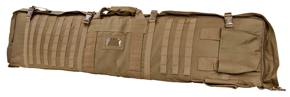 NcStar CVSM2913T VISM Deluxe Rifle Case with Shooting Mat Tan