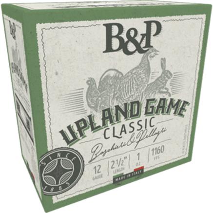 Baschieri and Pellagri Upland Game Classic 12 Gauge 2.5 in / 2.5 in #7.5 1 oz