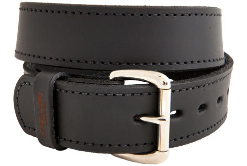 VersaCarry Double Ply Heavy Duty Leather Belt 40"x1.5" Black