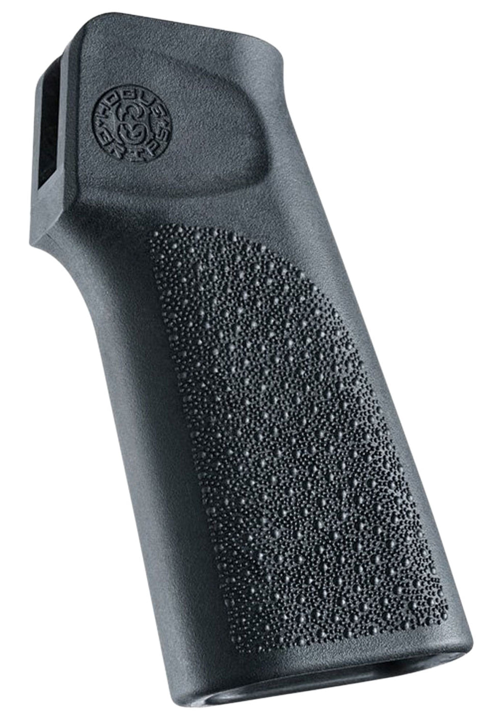 Hogue 13100 Vertical Grip 15 Degree Cobblestone Black Polymer for AR-15/M16