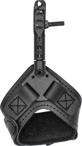Scott Aspen Single Jaw Archery Release Black Leather Buckle Strap