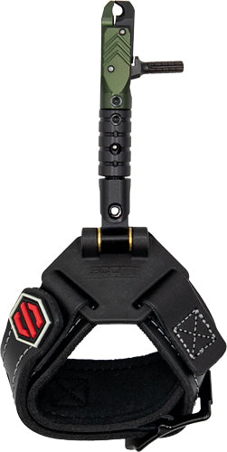 Scott Little Goose RTS Single Jaw Archery Release Black Leather Buckle