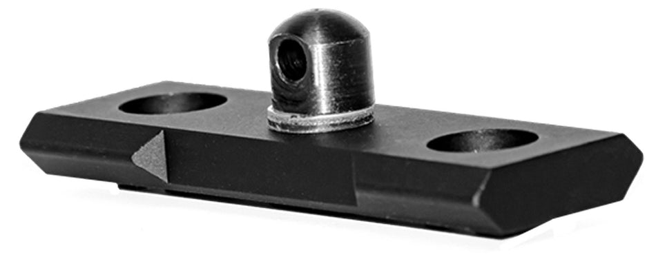 GrovTec GTSW240 Bipod Stud Mount M-LOK Black Steel 2.30"
