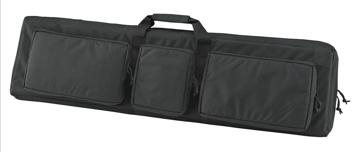US PeaceKeeper P30049 3-Gun Range Case Black 600D Polyester with Padded Pockets