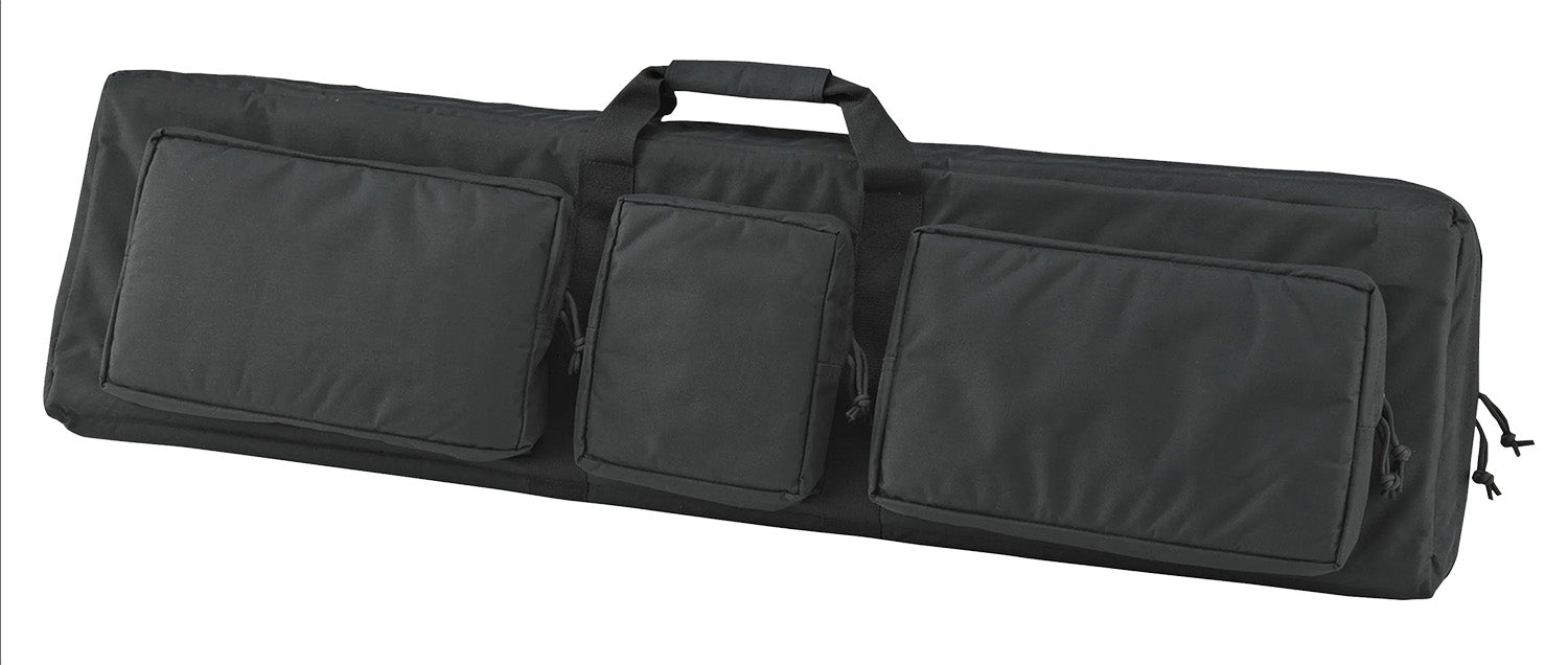 US PeaceKeeper P30049 3-Gun Range Case Black 600D Polyester with Padded Pockets