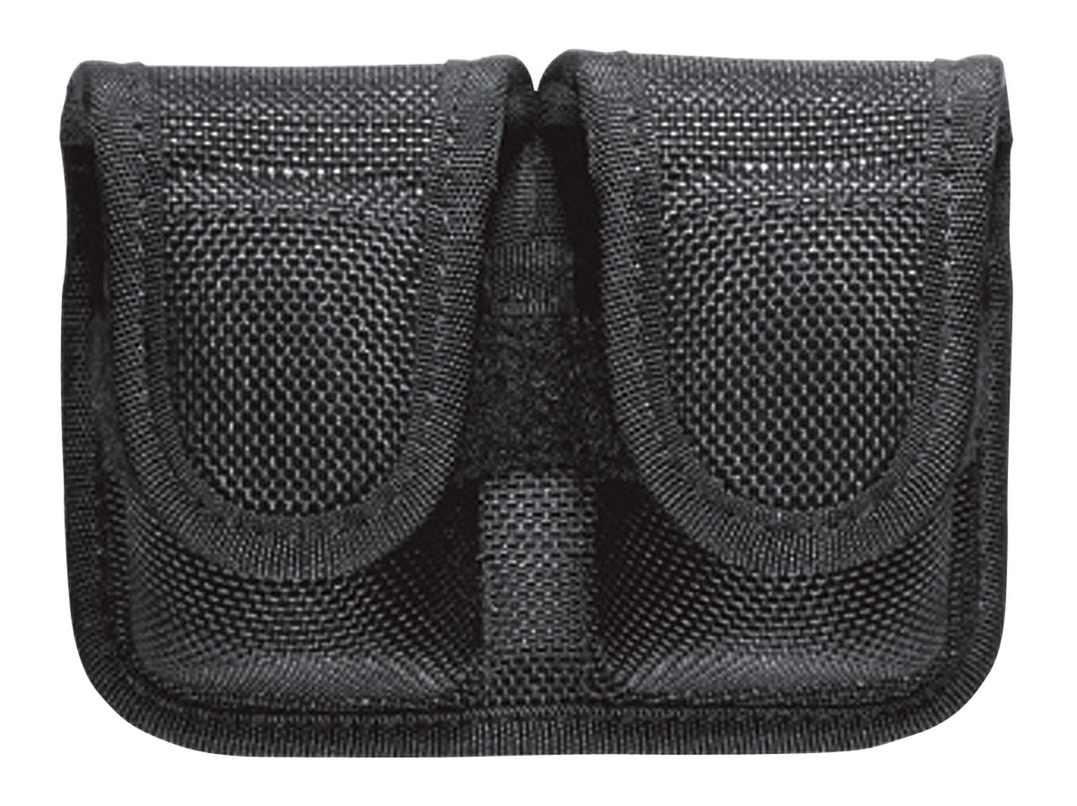 Bianchi 17400 7301 Double SpeedLoader Pouch Black AccuMold Hook & Loop .38/.357