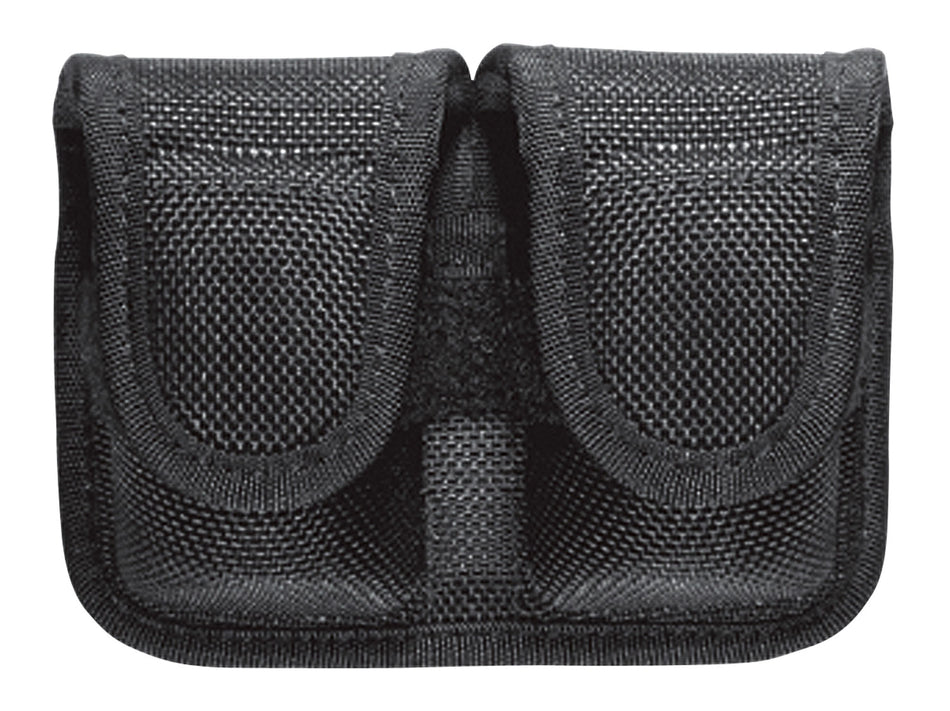Bianchi 17400 7301 Double SpeedLoader Pouch Black AccuMold Hook & Loop .38/.357