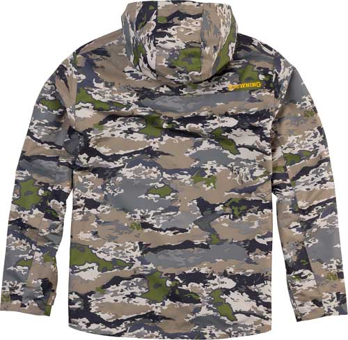 Browning Kanawha Waterproof Rain Jacket 2XL OVIX Camo with Hood