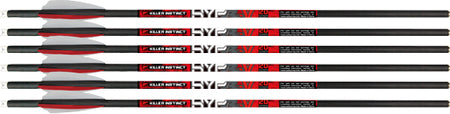 Killer Instinct Hypr-V Crossbow Bolts 20" 6-Pack