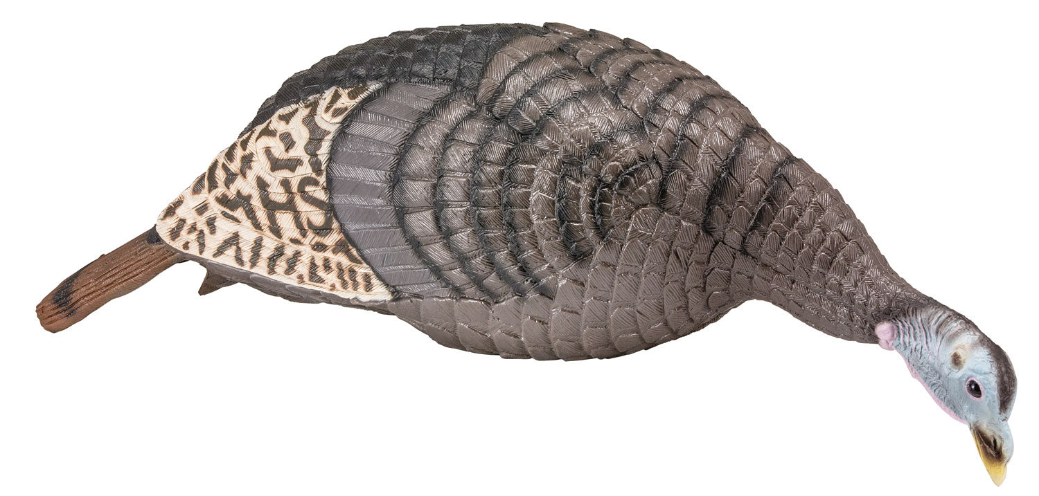 HS Strut 100002 Strut-Lite Feeder Hen Turkey Decoy Multi-Color Lightweight Foldable with Ground Stake