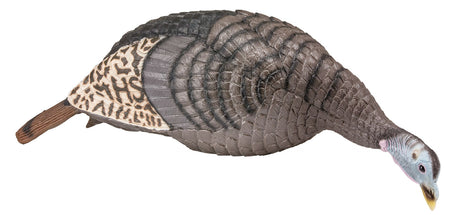 HS Strut 100002 Strut-Lite Feeder Hen Turkey Decoy Multi-Color Lightweight Foldable with Ground Stake