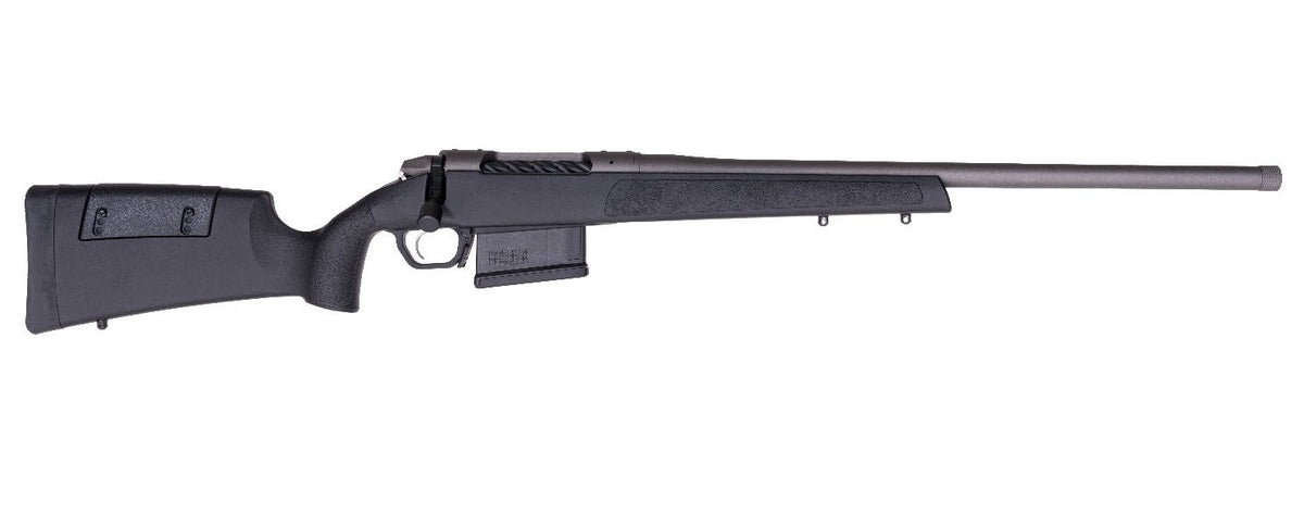 Weatherby 3WR04223RR0T 307 Range SF 223 Rem 5+1 20" Tungsten Cerakote Heavy Threaded Barrel, Tungsten Cerakote Drilled & Tapped Steel Receiver, Adj Cheek Piece & LOP Black Synthetic Stock