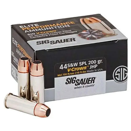 Sig Sauer  .44 S&W Special 200 gr JHP ammo