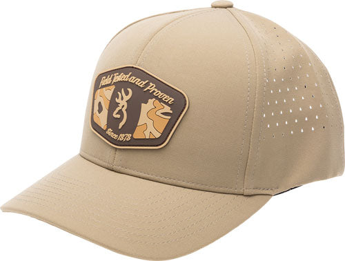 BROWNING CAP DUCK RIVER DIECUT MESH PANELS VINTAGE TAN OSFM*