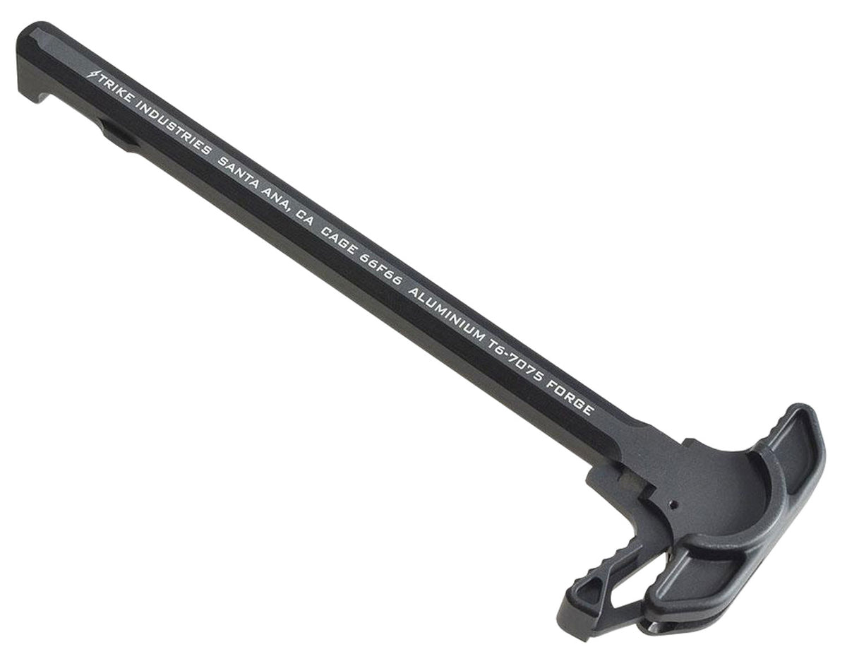 Strike Industries ARCHELBK Extended Latch Charging Handle for AR-15 Black Anodized Aluminum