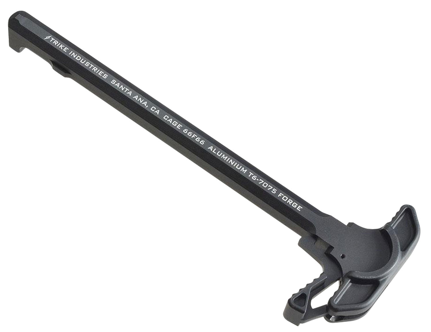 Strike Industries ARCHELBK Extended Latch Charging Handle for AR-15 Black Anodized Aluminum