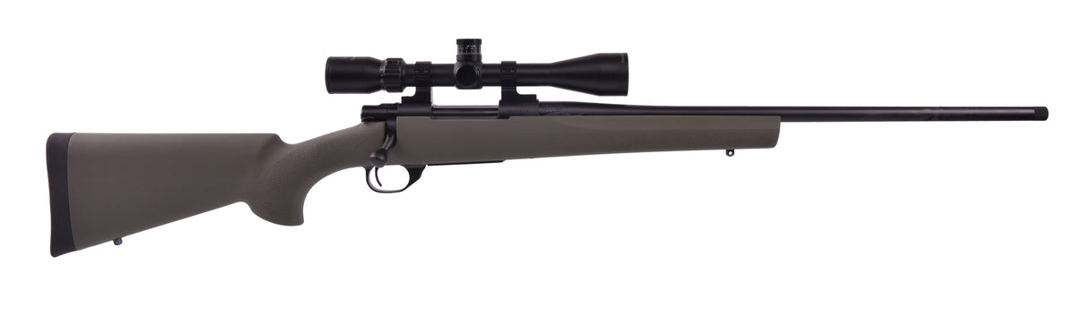 Howa HGP27MMPRCG M1500 Gamepro Gen2 7mm PRC 5+1 22", Blued Barrel/Rec, Green Fixed Hogue Pillar-Bedded Overmolded Stock, Includes Nikko Stirling 4-12x40mm Scope