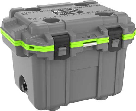 Pelican IM 30 Quart Elite Cooler Dark Gray/Green