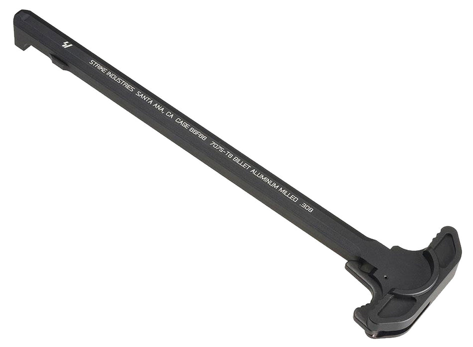 Strike Industries ARCH308 AR Charging Handle for AR-10 Black Anodized 7075 T-6 Aluminum