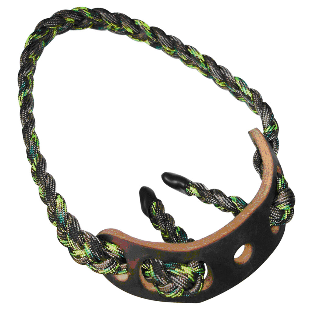 Paradox Elite Bow Sling Green Camo Braided Strap