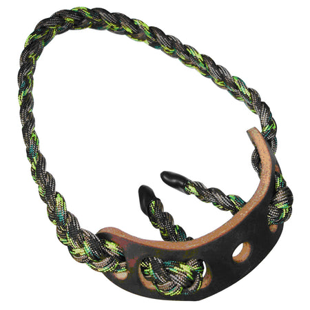 Paradox Elite Bow Sling Green Camo Braided Strap