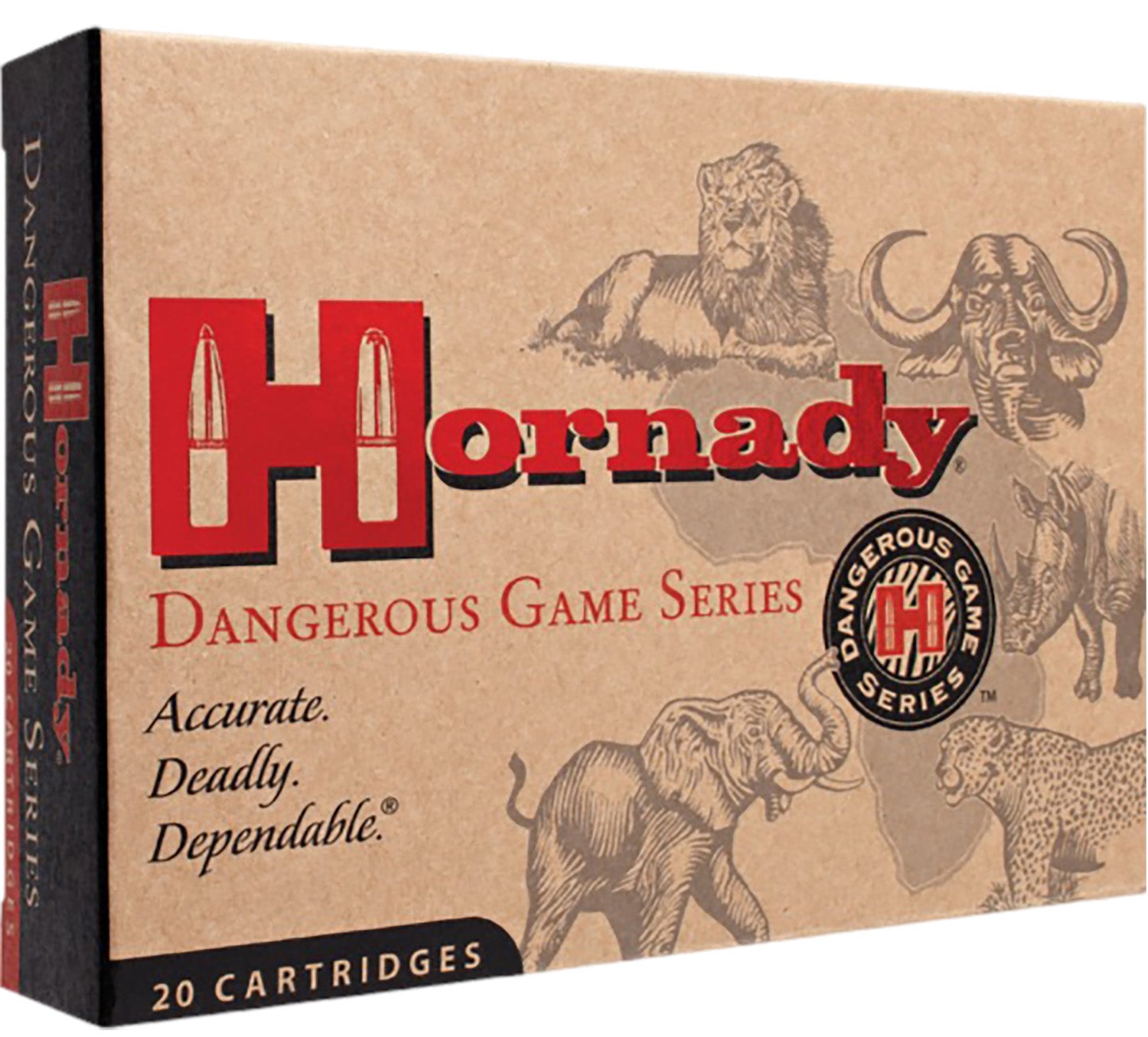 Hornady Dangerous Game .416 Rigby 400 gr FMJ ammo