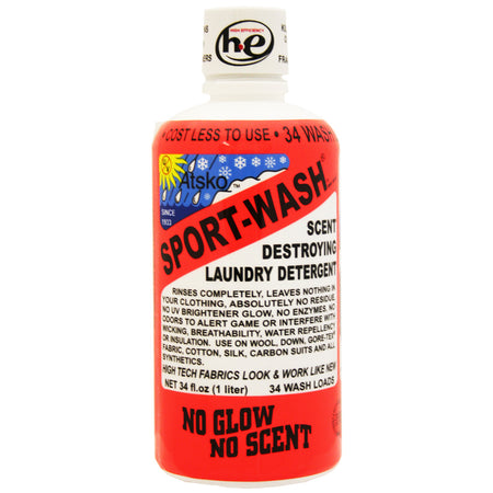 Atsko Sport-Wash Odor-Free Laundry Detergent 1 Liter
