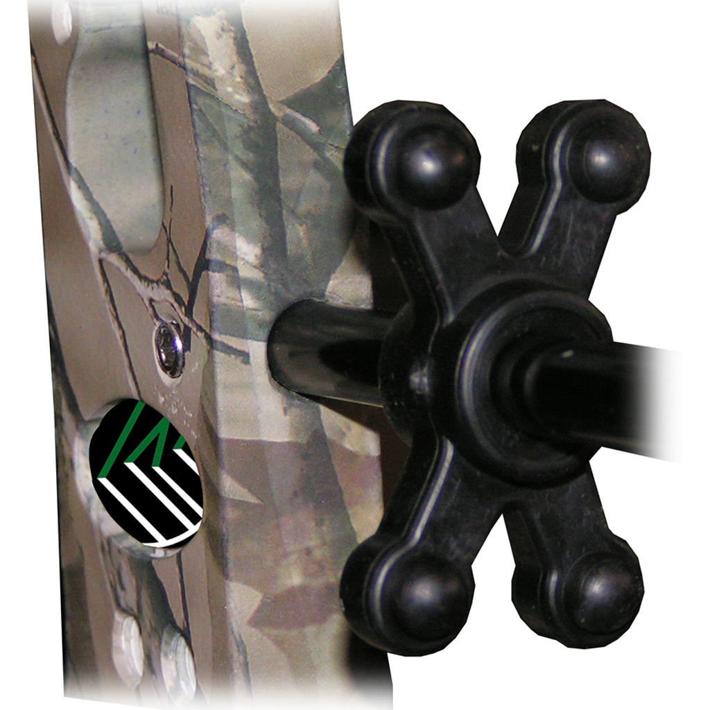 Bow Jax Slim Jax Cable Rod Dampener in Black