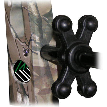 Bow Jax Slim Jax Cable Rod Dampener in Black