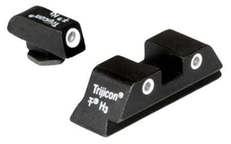 Trijicon 600227 Bright & Tough Night Sights Green/White Outline 3-Dot Set for Glock 20/21 Large Frame