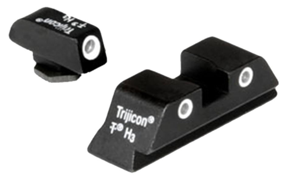 Trijicon 600227 Bright & Tough Night Sights Green/White Outline 3-Dot Set for Glock 20/21 Large Frame