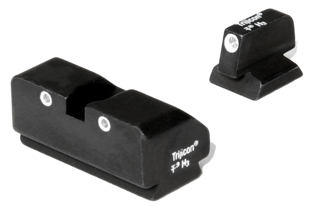 Trijicon 600188 Bright & Tough Night Sights Green/White Outline 3-Dot Set for Desert Eagle