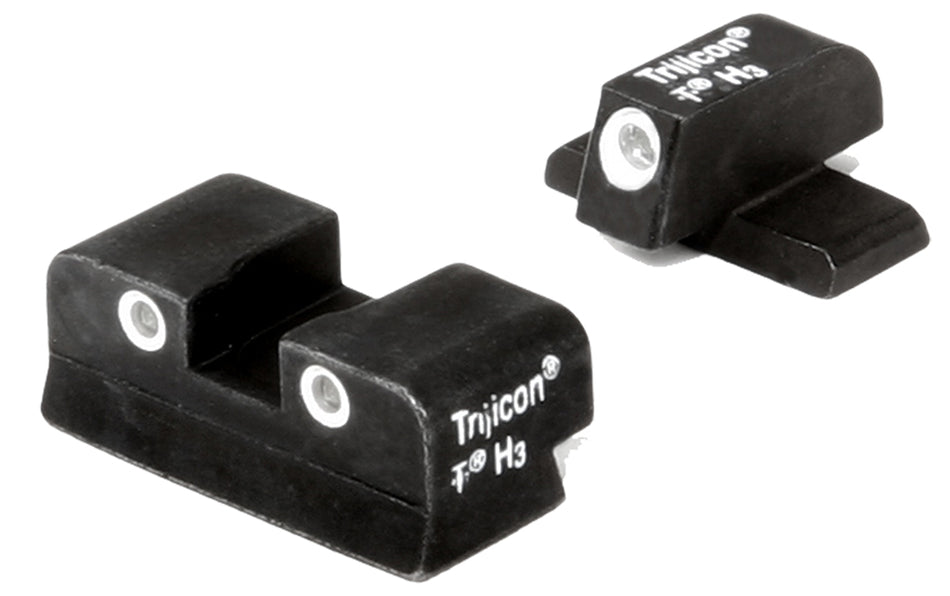 Trijicon 600465 Bright & Tough Night Sights Green/White Outline for Sig Sauer .40 S&W/.45 ACP #6 Front/#8 Rear