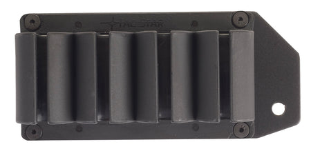 TacStar 1081134 SideSaddle Mossberg 500 20 Gauge 4rd Black Polymer Aluminum Mounting Plate