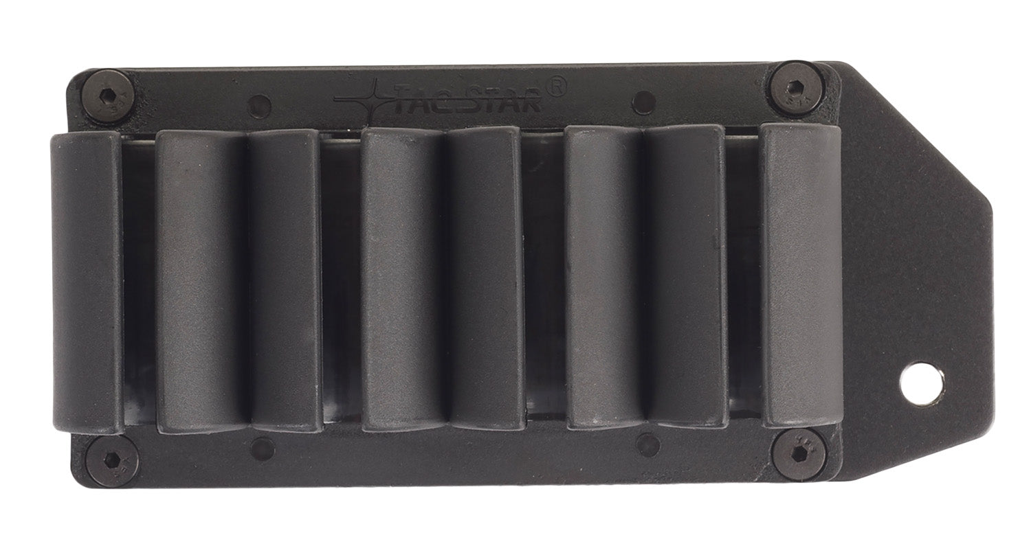 TacStar 1081130 SideSaddle Remington 870/1100/1187 20 Gauge 4rd Black Polymer Aluminum Plate