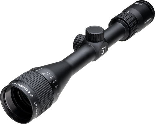 Sightron SI 4-12x40 AO G2 Duplex Reticle Riflescope Matte