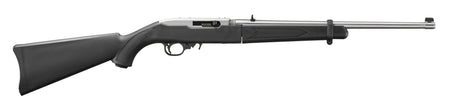 Ruger 32010 10/22 Takedown 22 LR 10+1 18.50" Satin Stainless Steel Barrel, Drilled & Tapped Receiver, Black Fixed Synthetic Stock