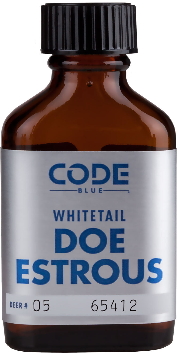 Code Blue OA1001 Pure Doe Estrous Deer Attractant Urine 1oz Bottle