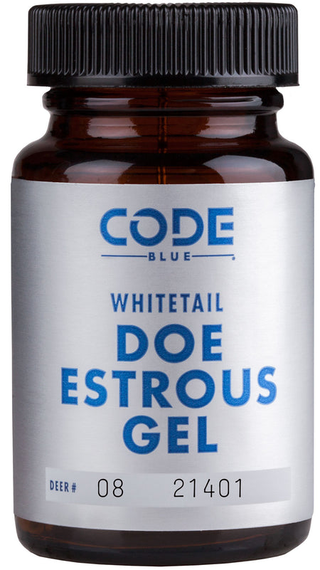 Code Blue OA1026 Pure Estrous Urine Gel Deer Attractant 2oz Bottle