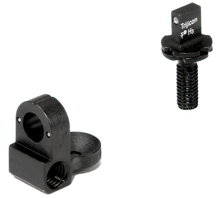 Trijicon 600177 Bright & Tough Night Sights AR15/M16 Black Green Illuminated Front & Rear Iron Sight Set
