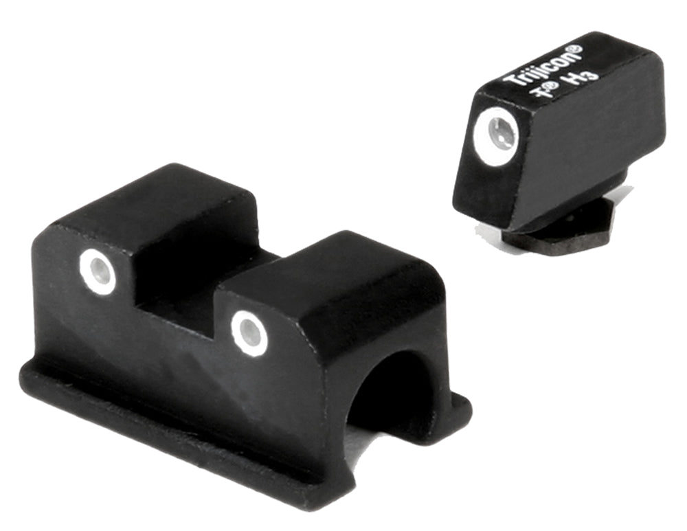 Trijicon 600505 Bright & Tough Night Sights Green/White Outline 3-Dot Set for Walther P99/PPQ/PPQ M2