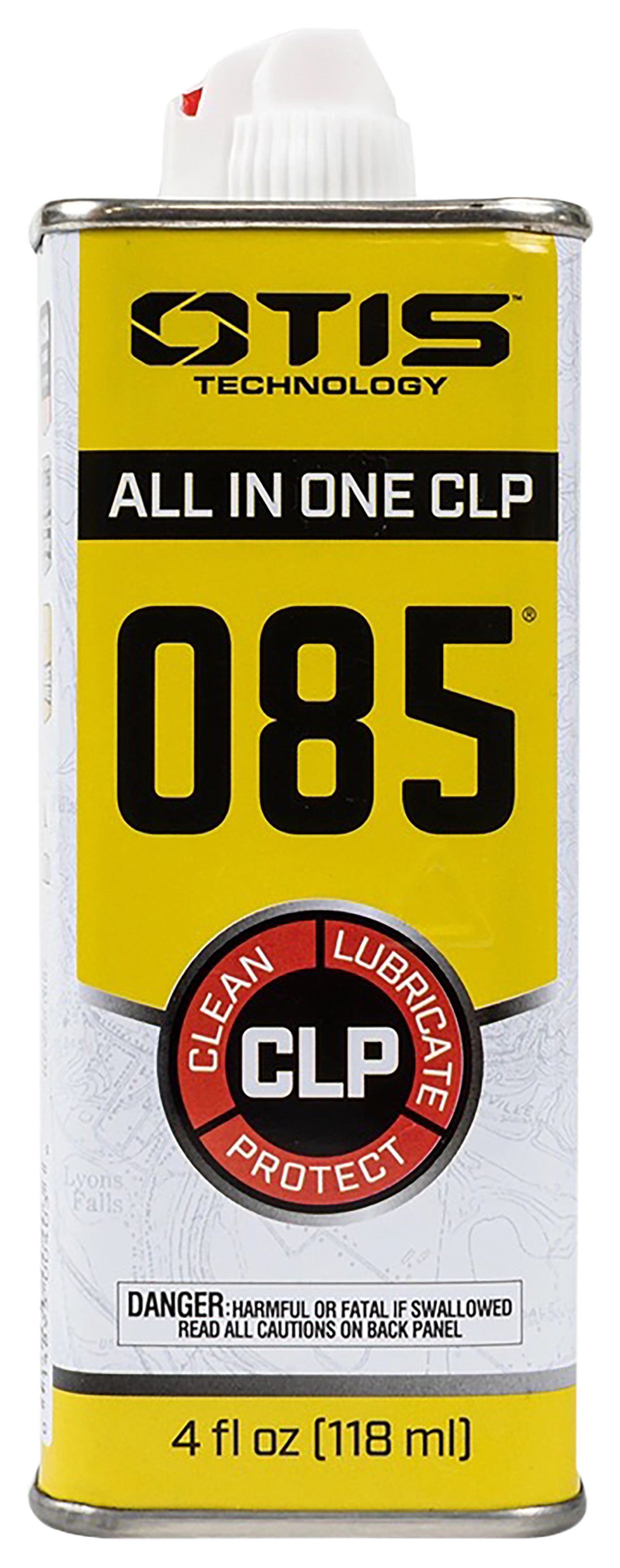 Otis IP904085 O85 CLP Firearm Cleaner Lubricant and Protectant 4 oz Bottle