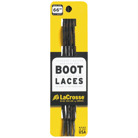 LaCrosse Replacement Boot Laces Black/Brown 76 in.