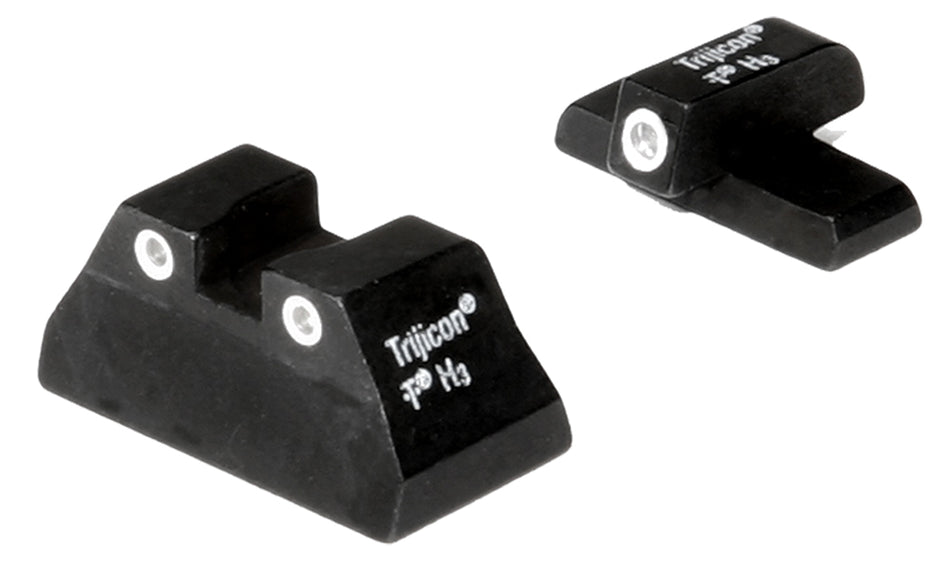 Trijicon 600268 Bright & Tough Night Sights Green/White Outline 3-Dot Set for H&K USP Compact