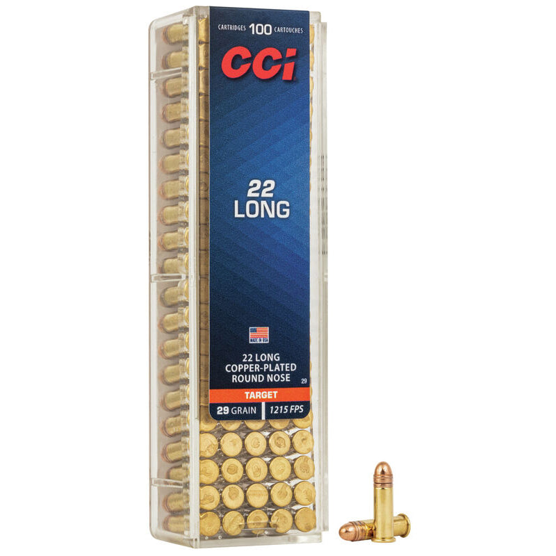 CCI Long HV .22 Long Rifle 29 gr JHP ammo