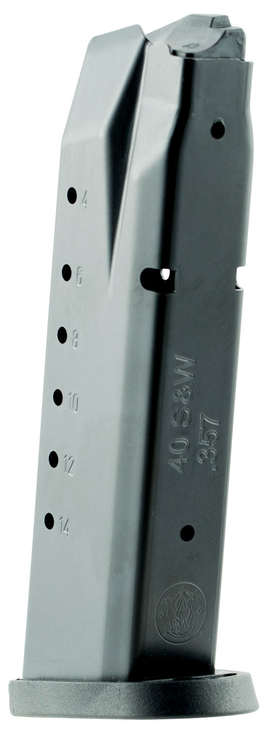 Smith & Wesson 194390000 M&P 15rd 40S&W/357Sig Blued Steel Handgun Magazine