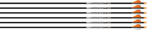 Easton Axis 5MM SPT 400 Arrow 6-Pack with HalfOut and 2" Blazer Vanes